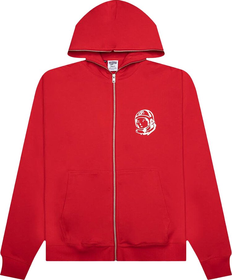 Billionaire Boys Club Helmet Zip Hoodie Red