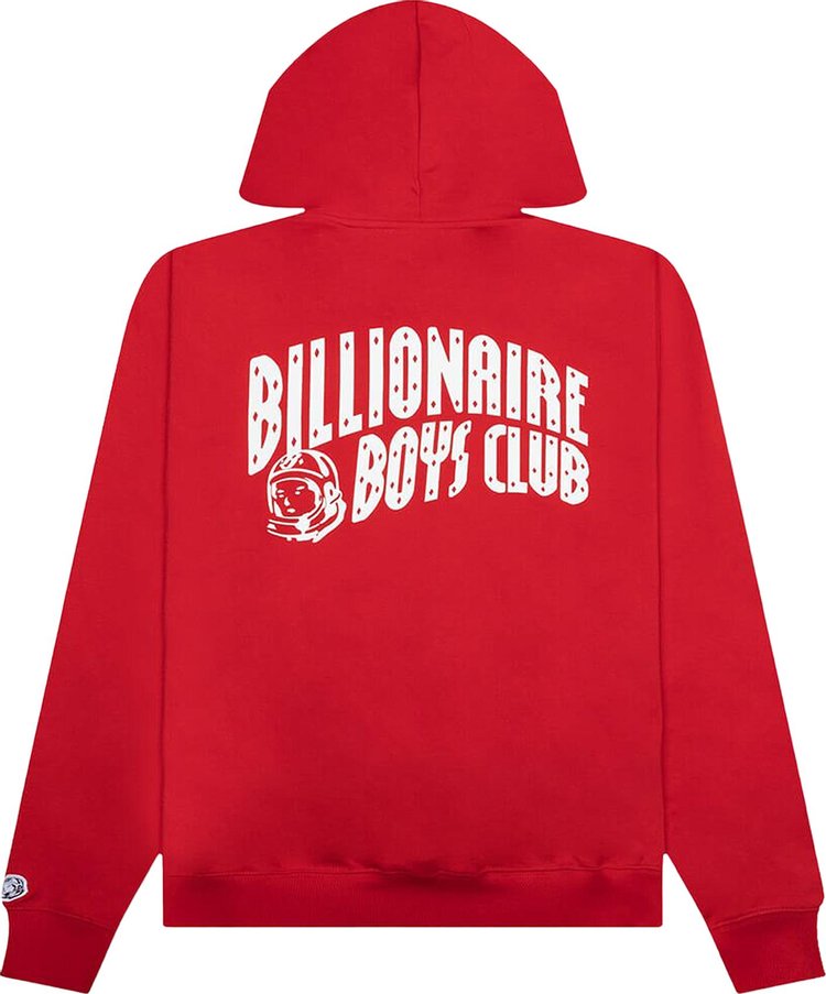 Billionaire Boys Club Helmet Zip Hoodie Red