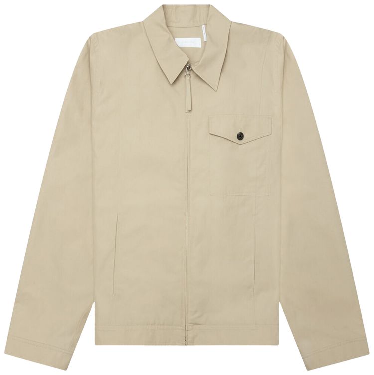 Helmut Lang Tailored Zip Up Jacket Taupe