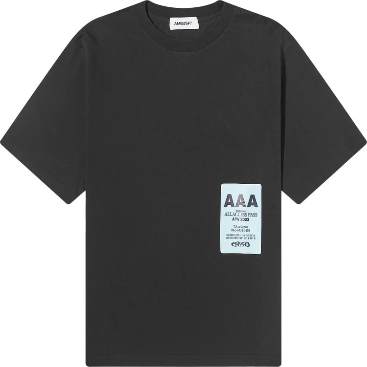 Ambush Pass Graphic T-Shirt 'Black'
