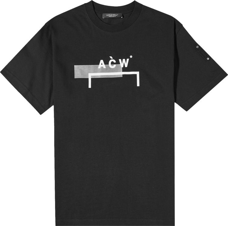 A-Cold-Wall* Strata Bracket T-Shirt 'Black'