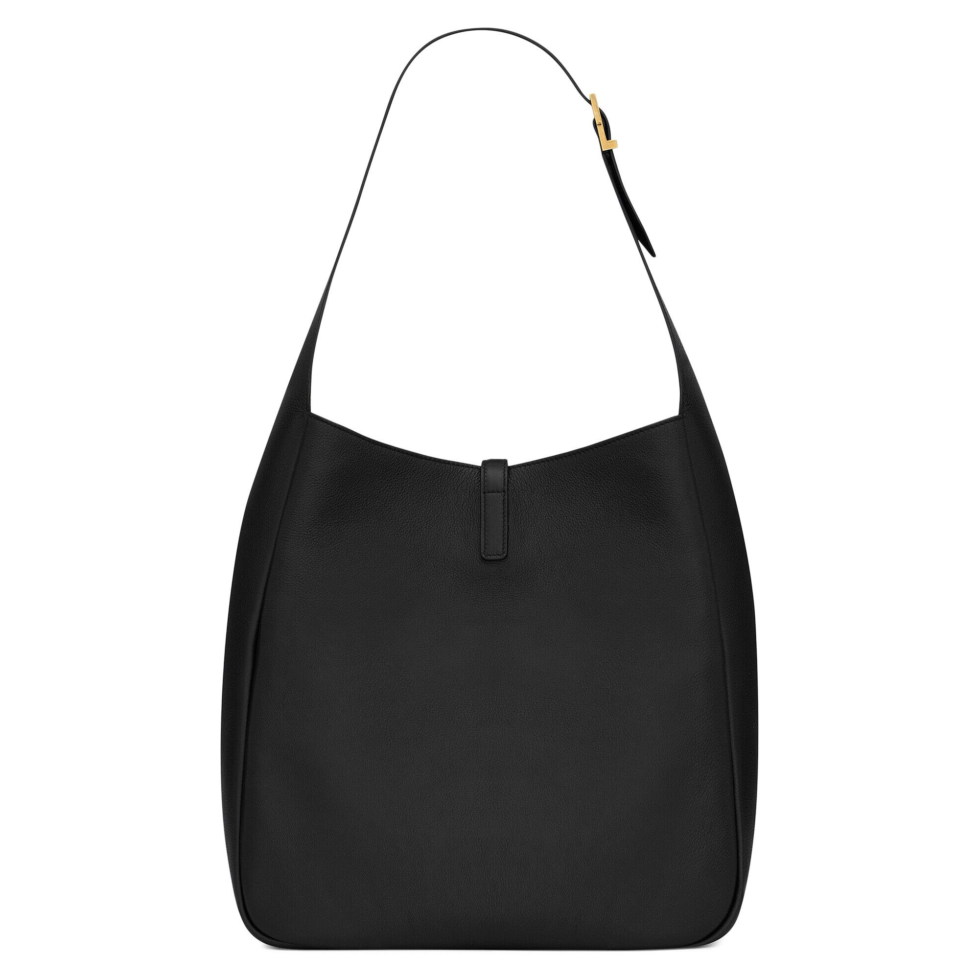 Buy Saint Laurent Large Le 5 à 7 Leather Shoulder Bag 'Black