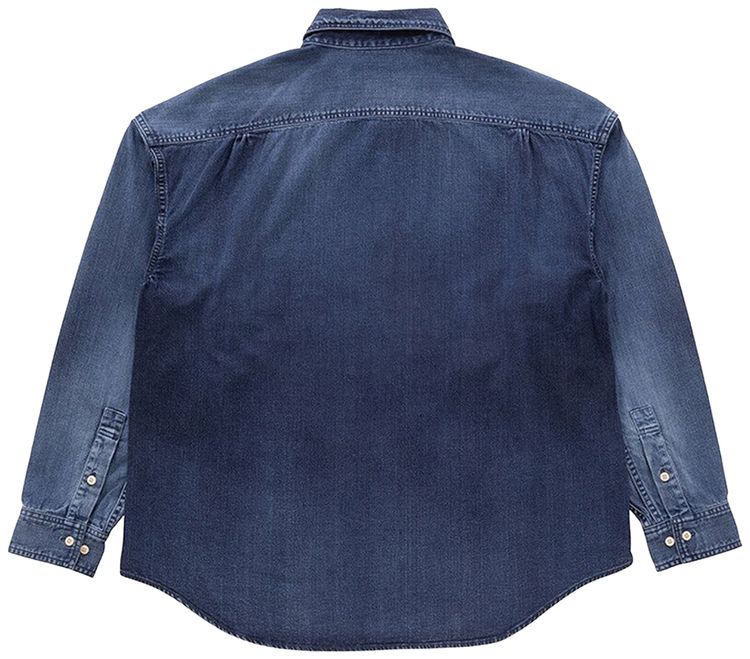 Visvim Short Sleeve Workhouse Damage Shirt Indigo