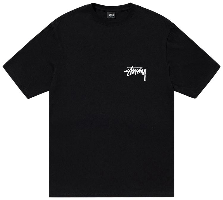 Stussy Classic Dot Tee Black