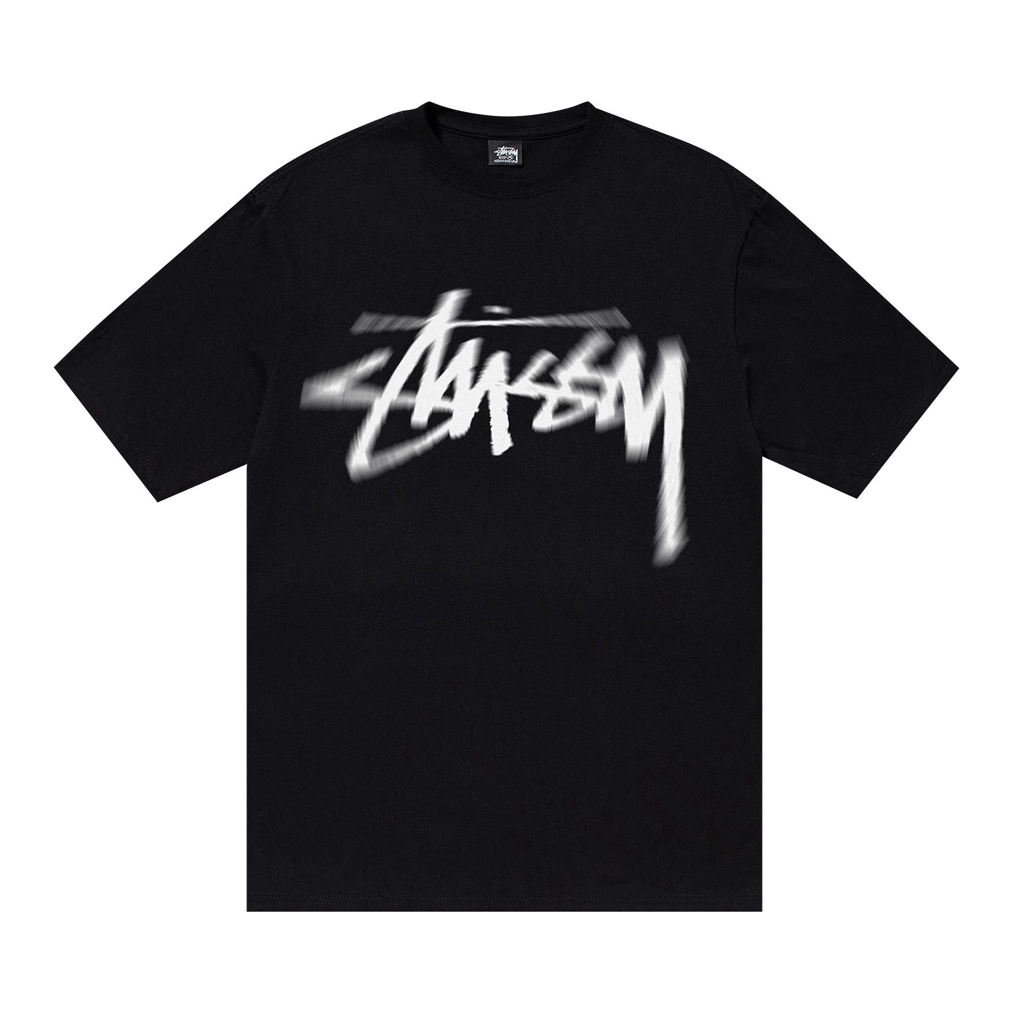 Buy Stussy Dizzy Stock Tee 'Black' - 1904932 BLAC | GOAT