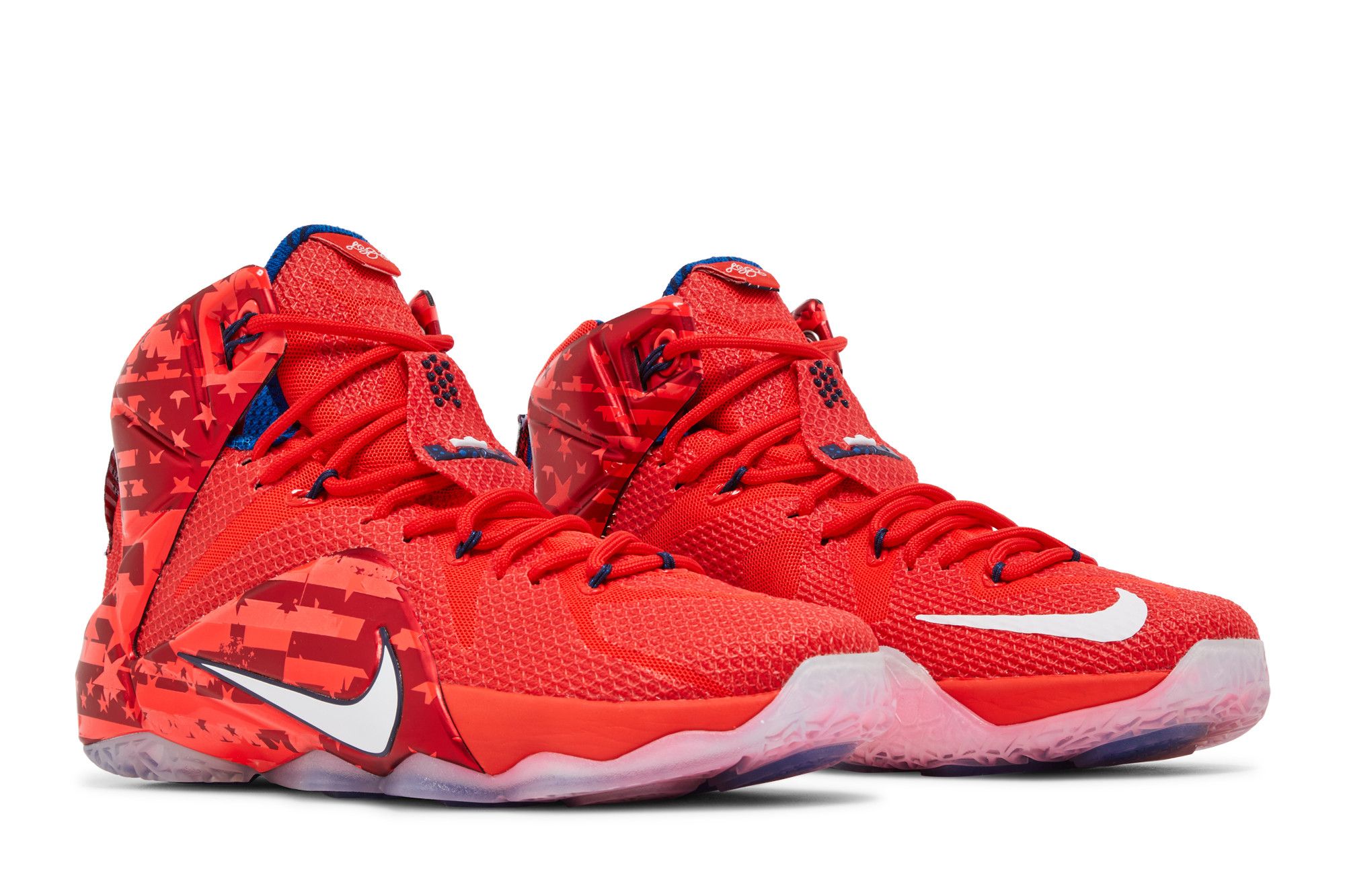 Buy Nike LeBron 12 'USA' - 684593 616 | GOAT