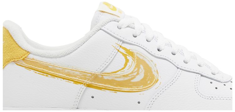 Nike Air Force 1 07 Brushstroke   White Solar Flare