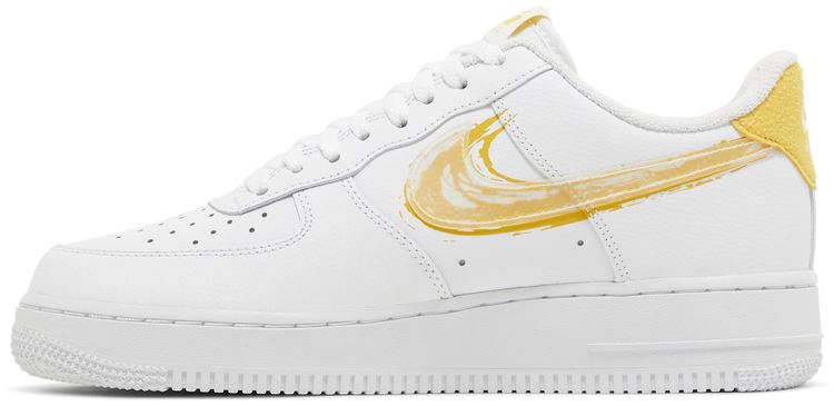 Nike Air Force 1 07 Brushstroke   White Solar Flare