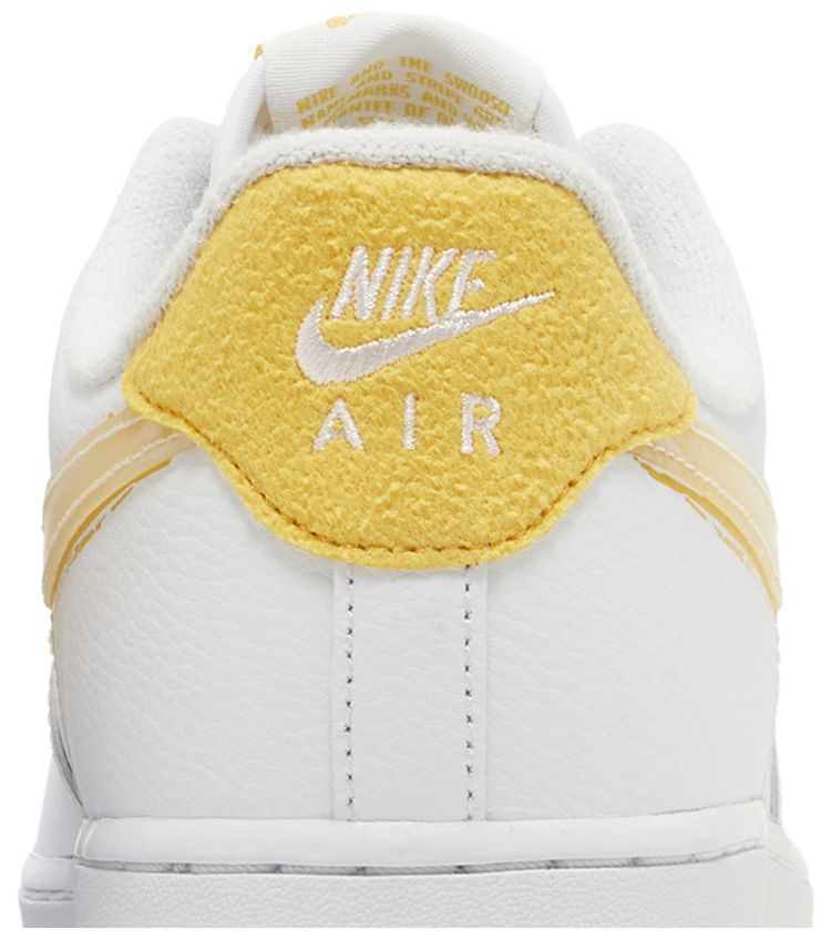 Nike Air Force 1 07 Brushstroke   White Solar Flare