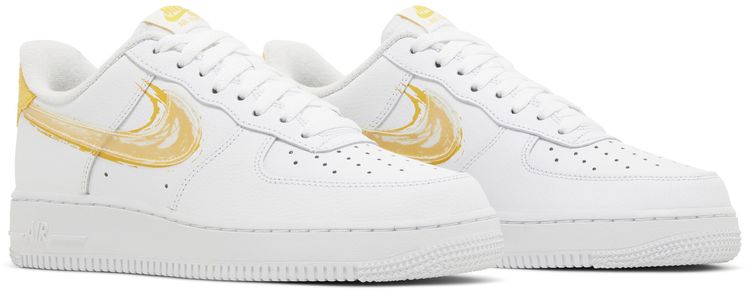 Nike Air Force 1 07 Brushstroke   White Solar Flare