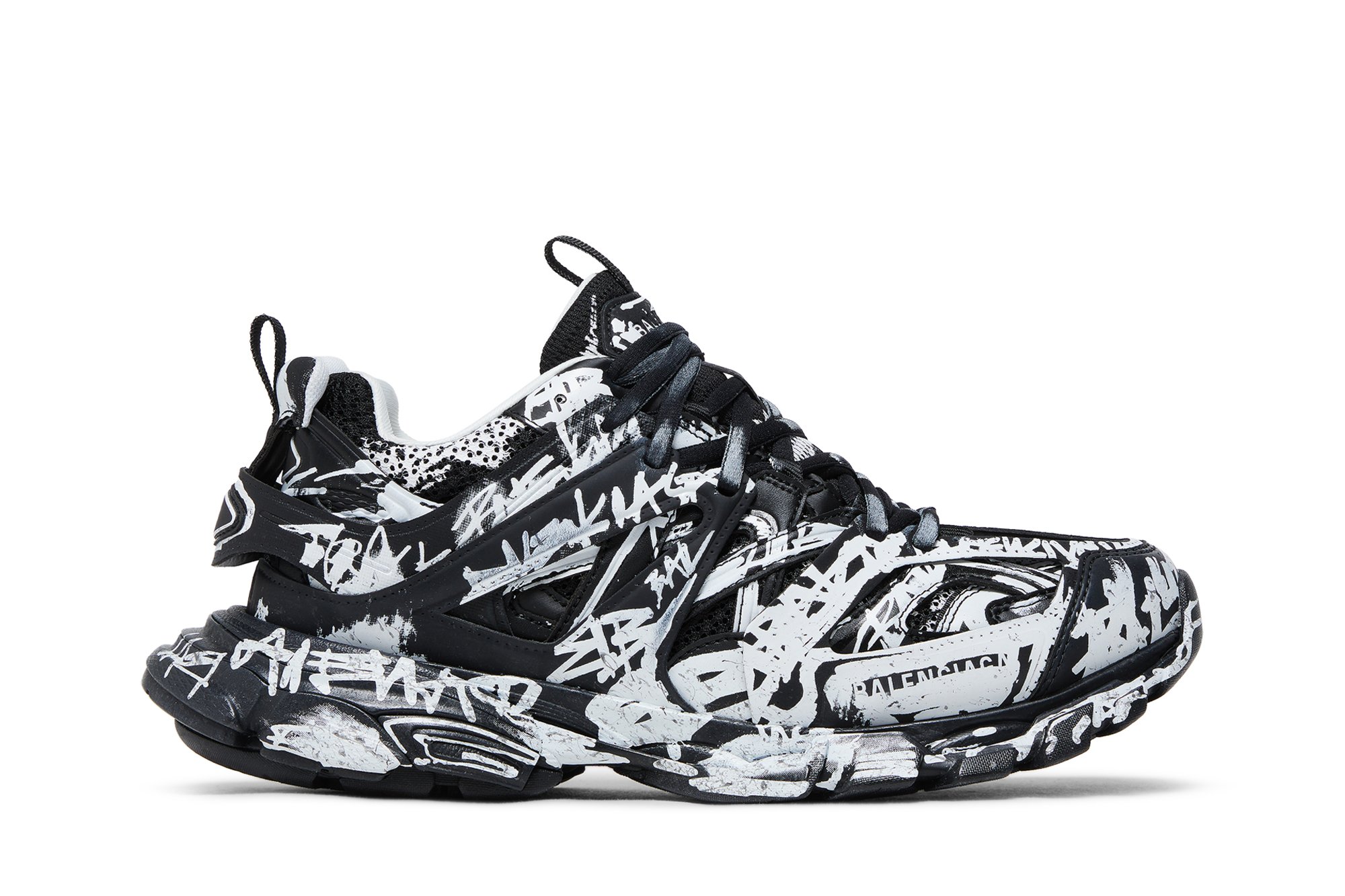 Balenciaga Track Sneaker 'Graffiti - Black White'