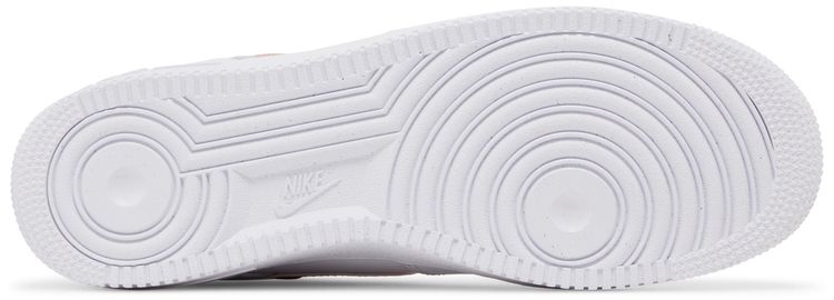 Nike Air Force 1 07 Spray Paint Swoosh   Safety Orange