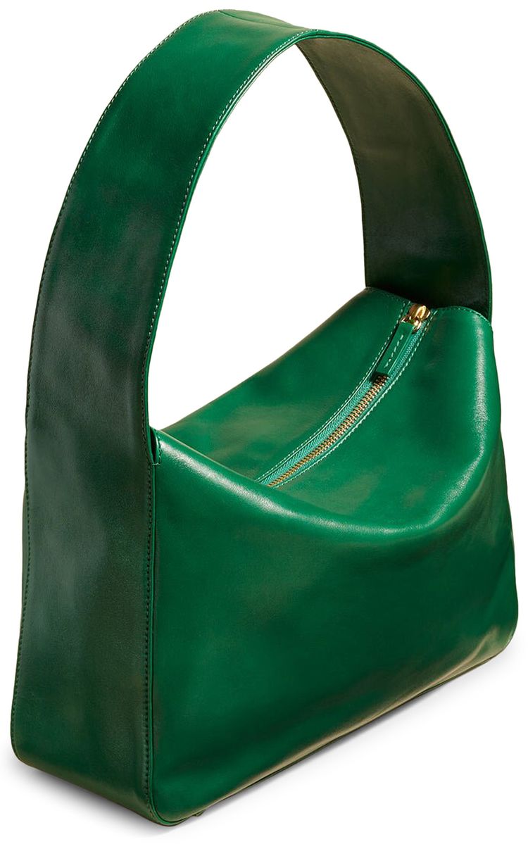 Khaite Elena Shoulder Bag Forest Green