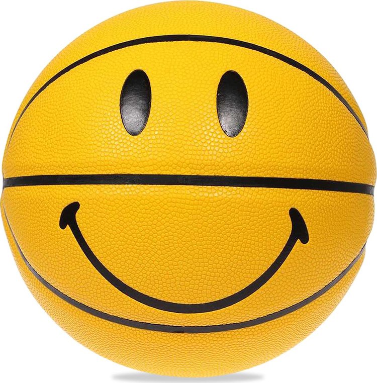 Market Smiley Basketball Yellow