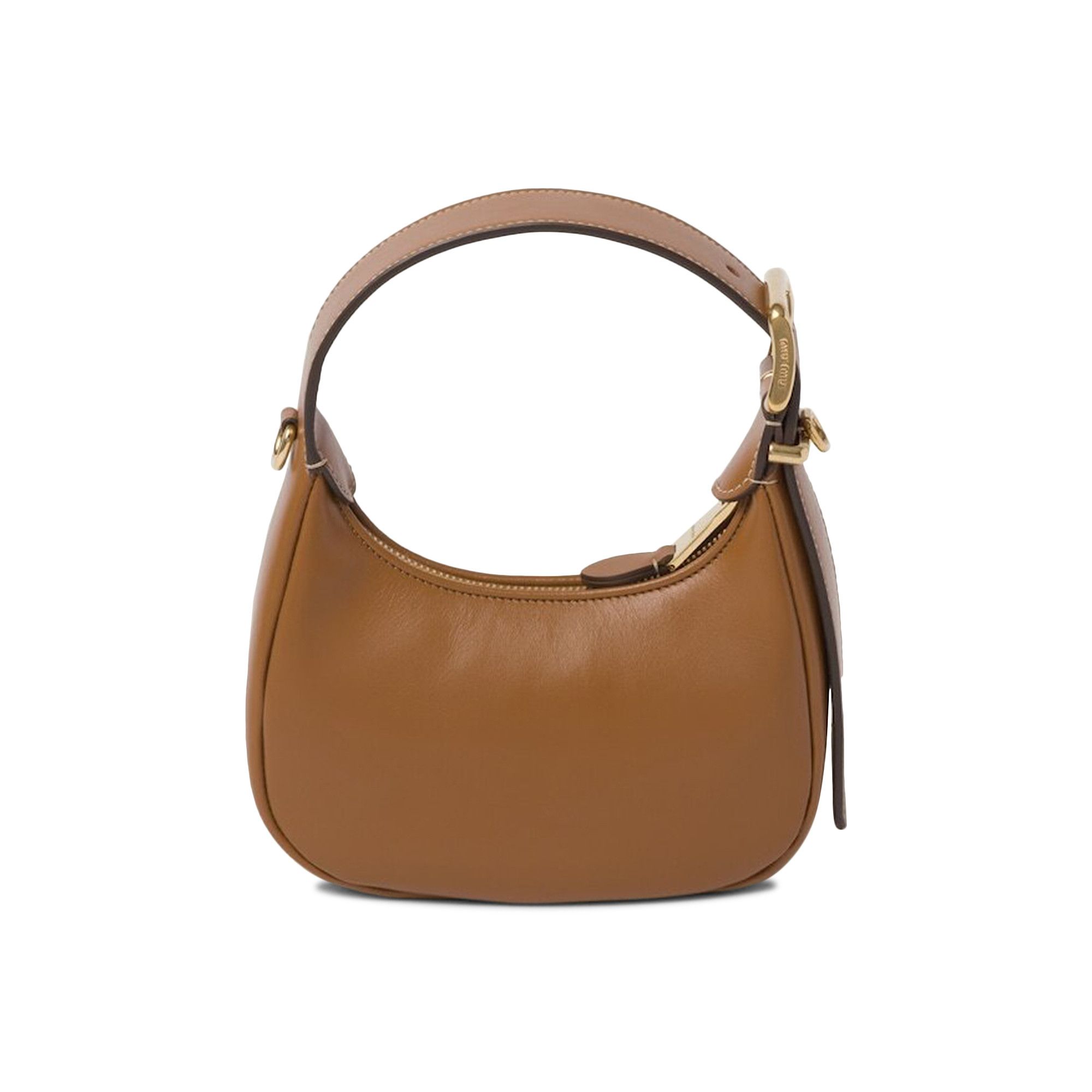 Buy Miu Miu Wander Matelassé Nappa Leather Mini Hobo Bag