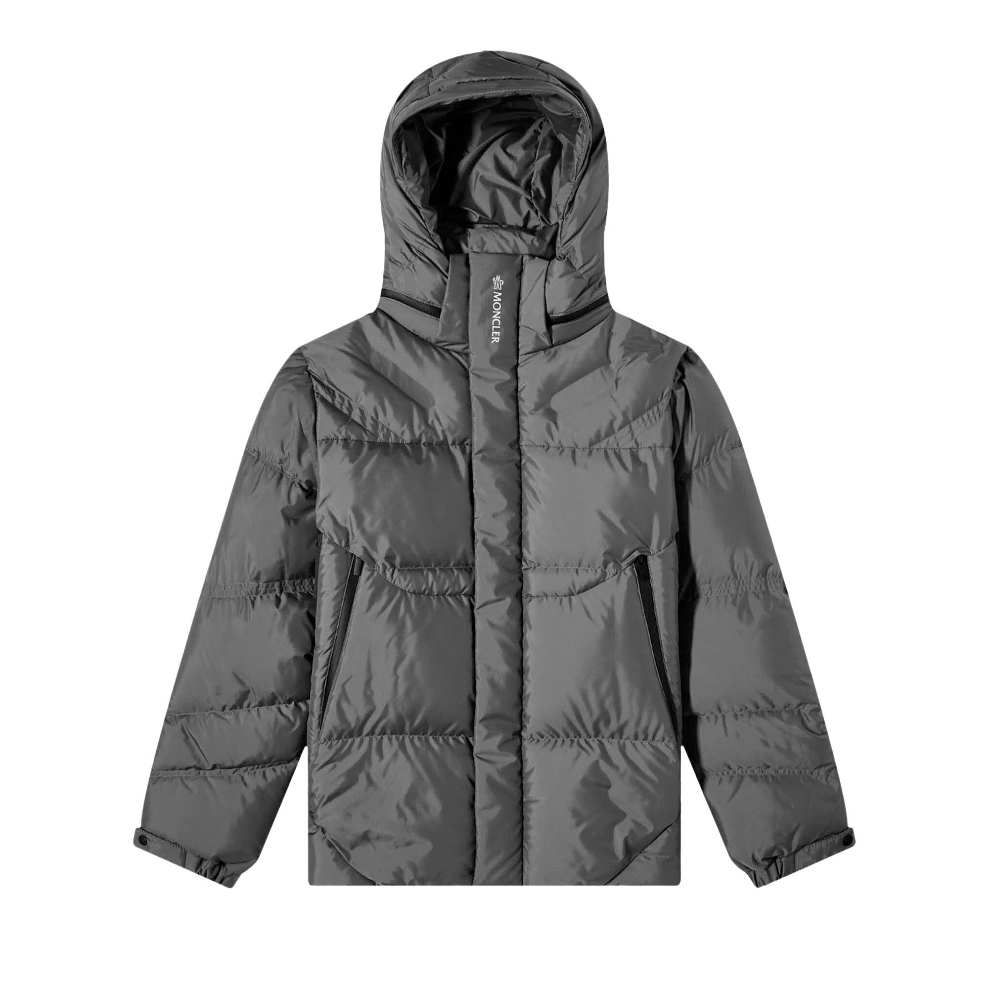MONCLER｜JACKETS (1A00181 5979X 999) Black Gles Hooded Short Down Jacket - Short Down Jackets for