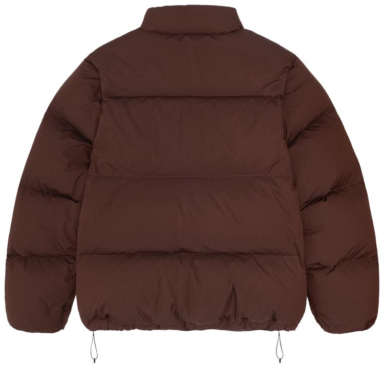 Stussy Down Puffer Nylon Brown