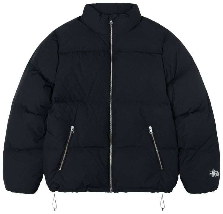 Stussy Down Puffer Nylon Black