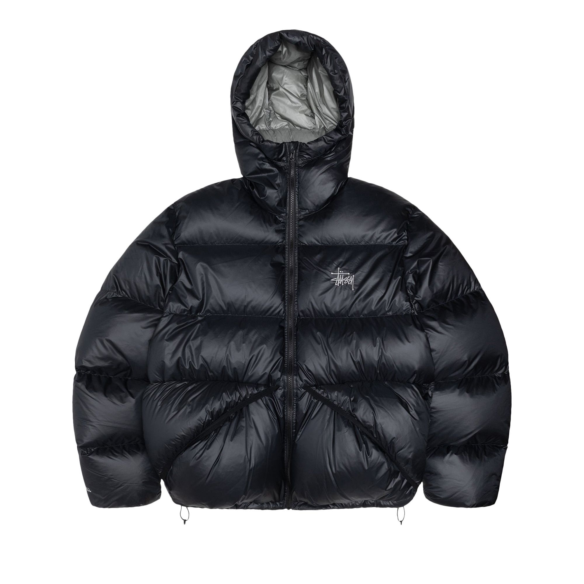 Buy Stussy Down Parka Micro Ripstop 'Phantom Black' - 115685