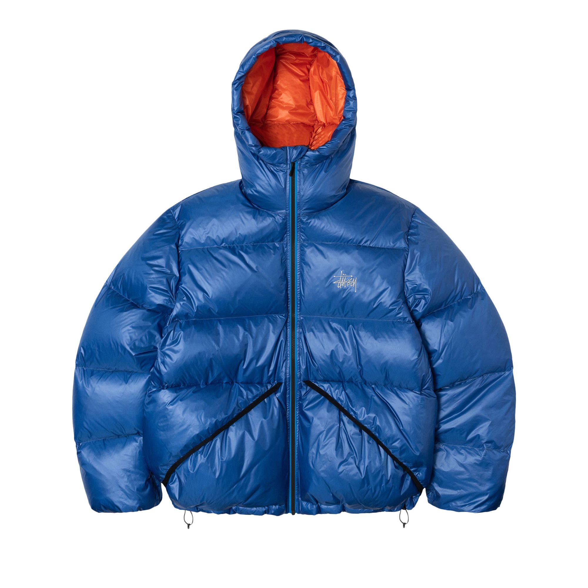 Buy Stussy Down Parka Micro Ripstop 'Dark Royal' - 115685