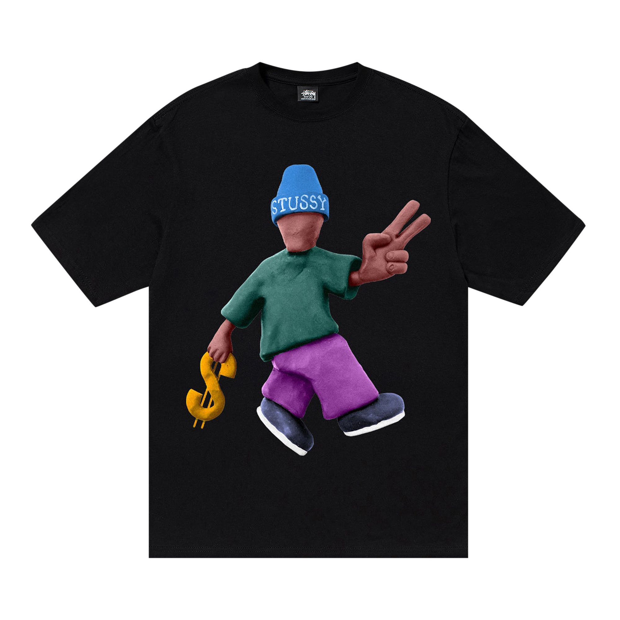 ★【Stussy】★Stussy Peace & Prosperity T-Shirt★Black★ Buy Stussy Peace & Prosperity Tee 'Black' - 1904934 BLAC | GOAT
