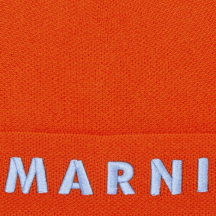 Marni Kids Beanie Orange