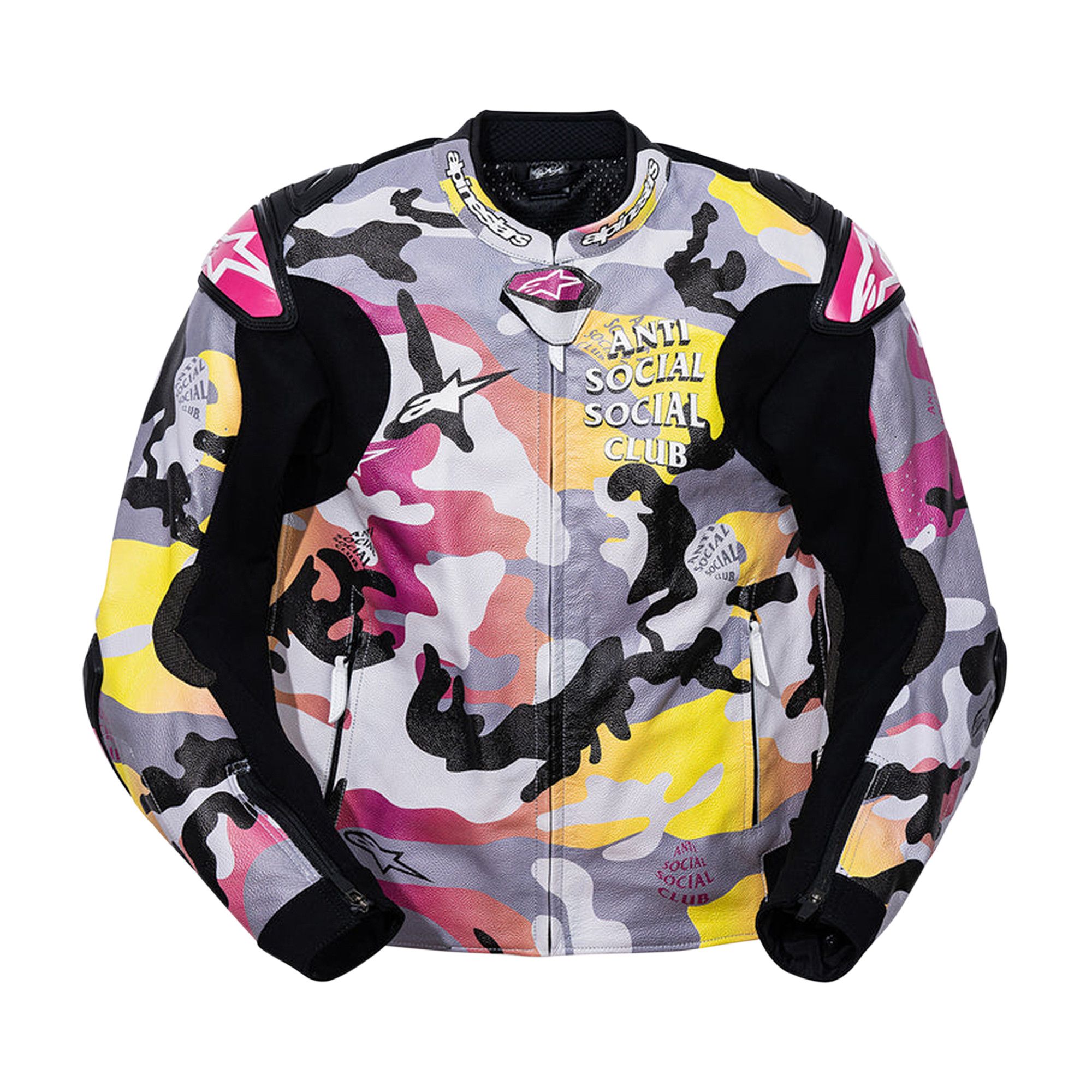 Anti social social club camo sale jacket