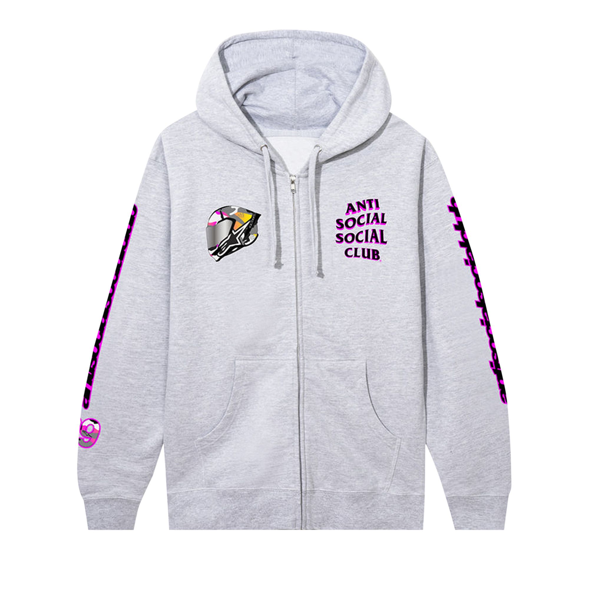 Anti social social club racing hoodie hot sale