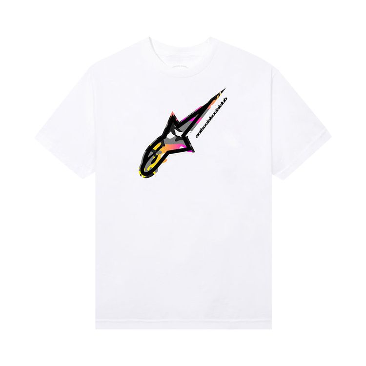 Anti Social Social Club x Alpinestars Apex Tee White