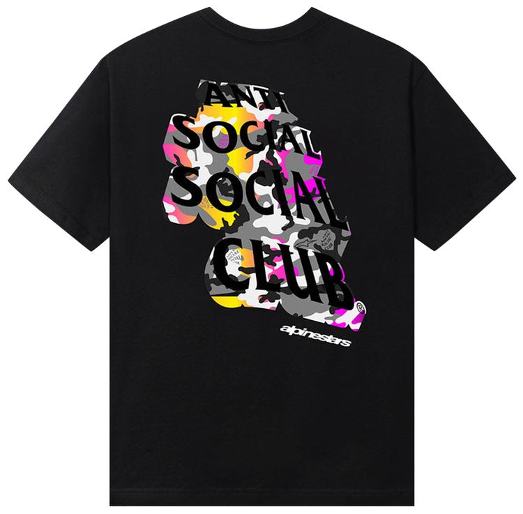 Anti Social Social Club x Alpinestars Apex Tee Black