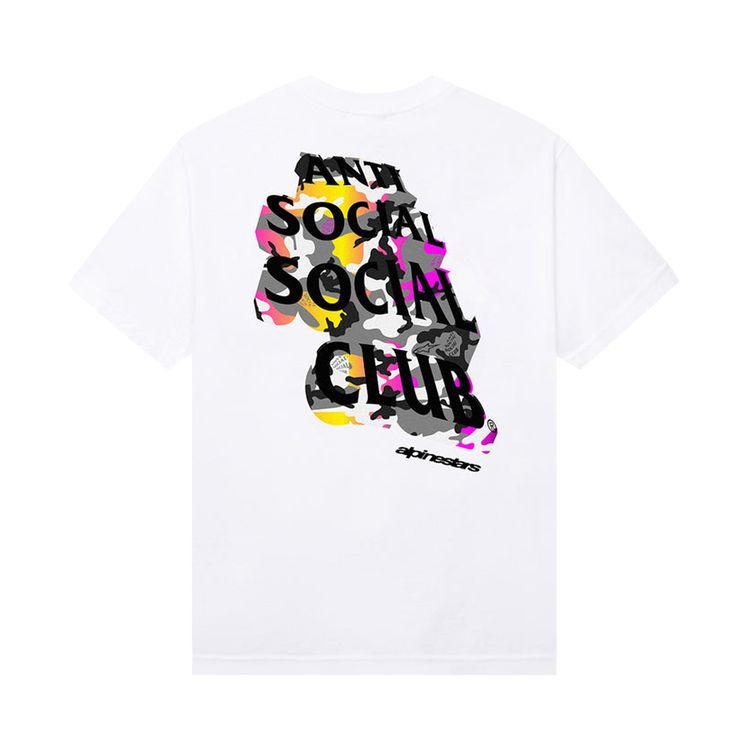 Anti Social Social Club x Alpinestars Apex Tee White