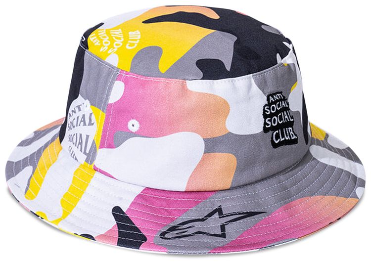 Anti Social Social Club x Alpinestars Highside Bucket Hat Multicolor