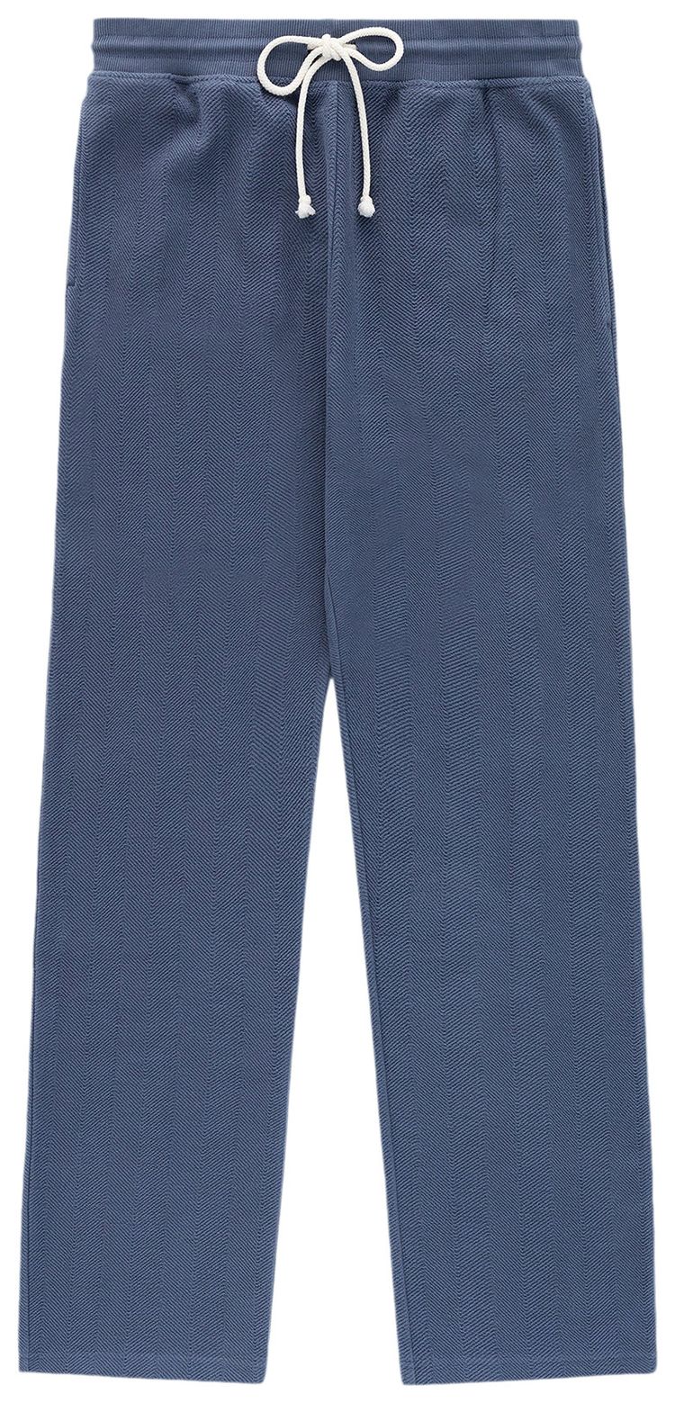 Aime Leon Dore Herringbone Terry Uniform Sweatpant Vintage Indigo