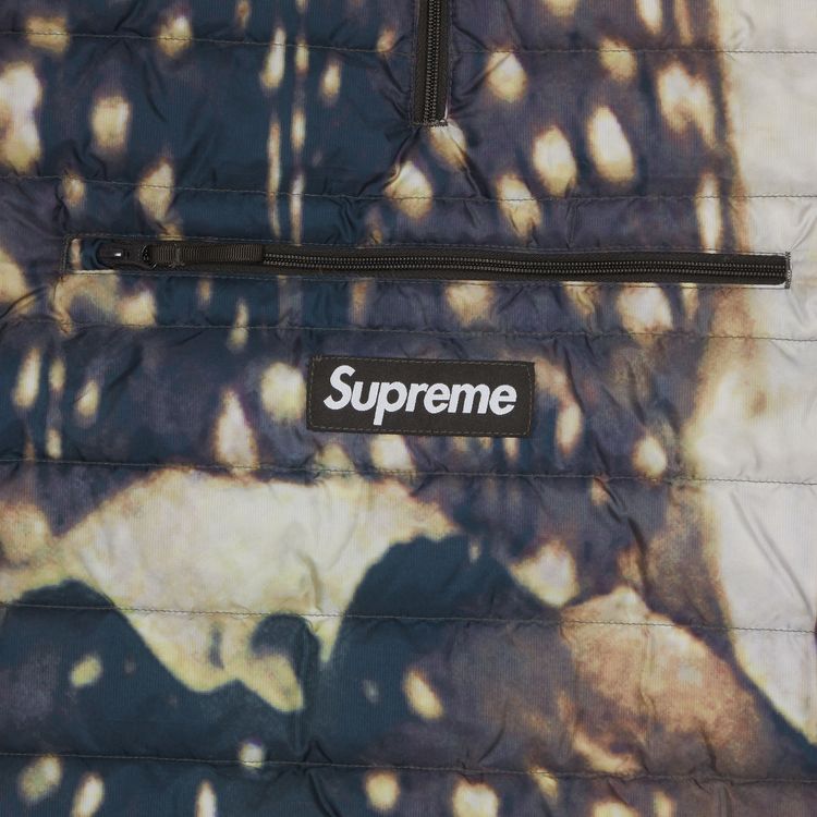 Supreme Micro Down Half Zip Hooded Pullover Deer