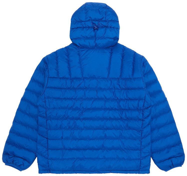 Supreme Micro Down Half Zip Hooded Pullover Royal