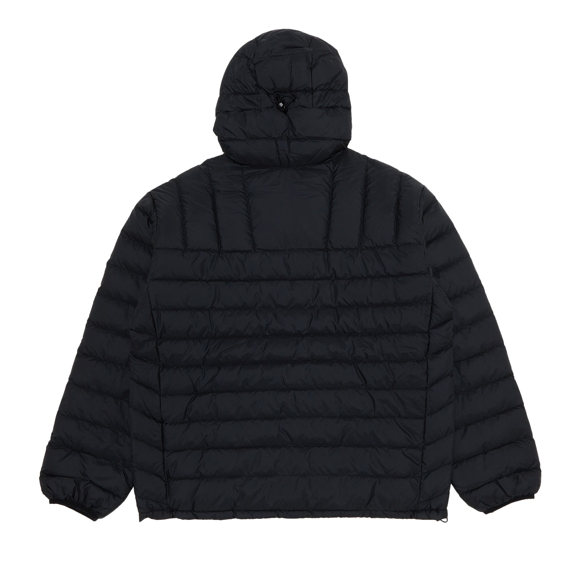 Supreme Micro Down Half Zip Hooded Pullover Black Men's