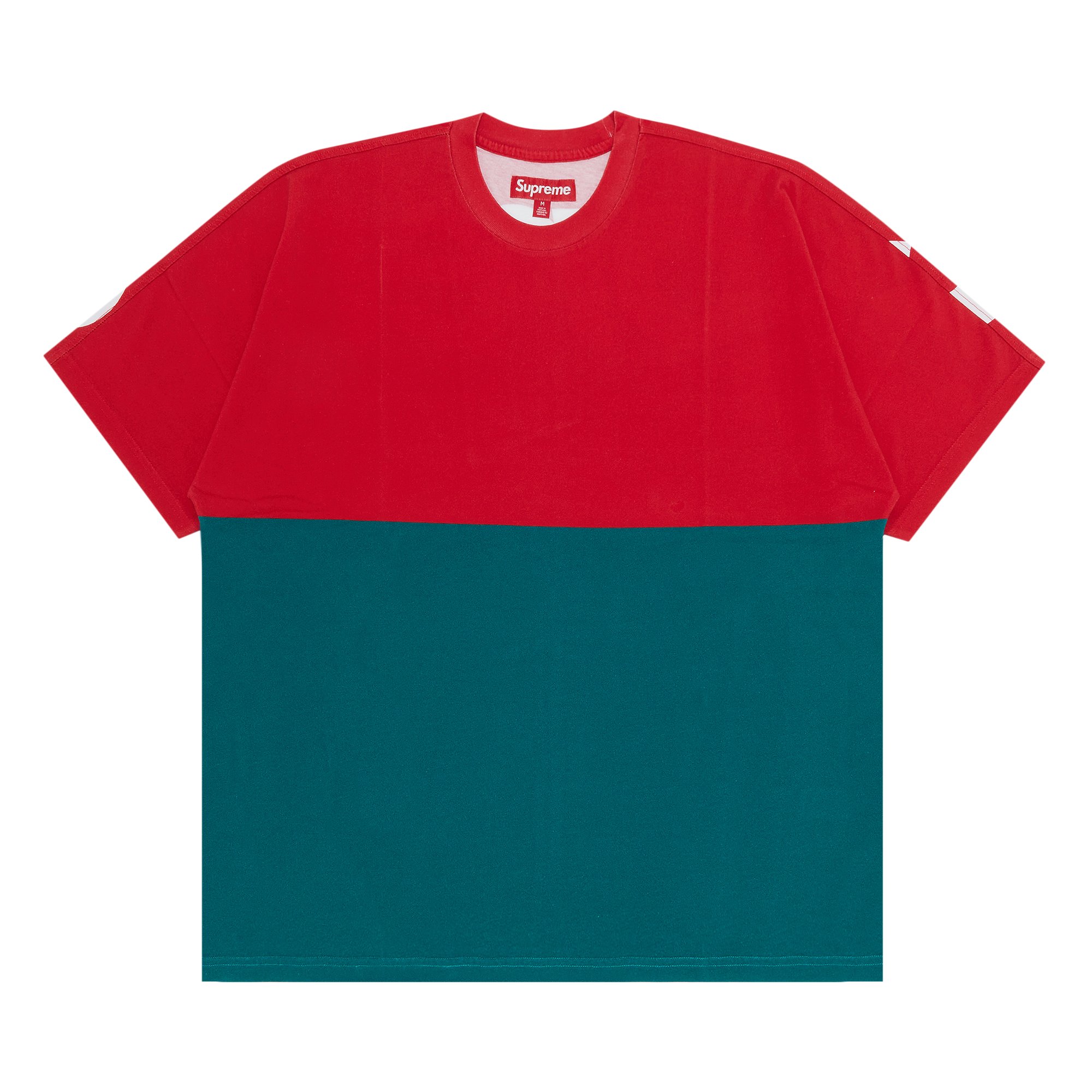 Buy Supreme Split Short-Sleeve Top 'Red' - FW23KN100 RED | GOAT