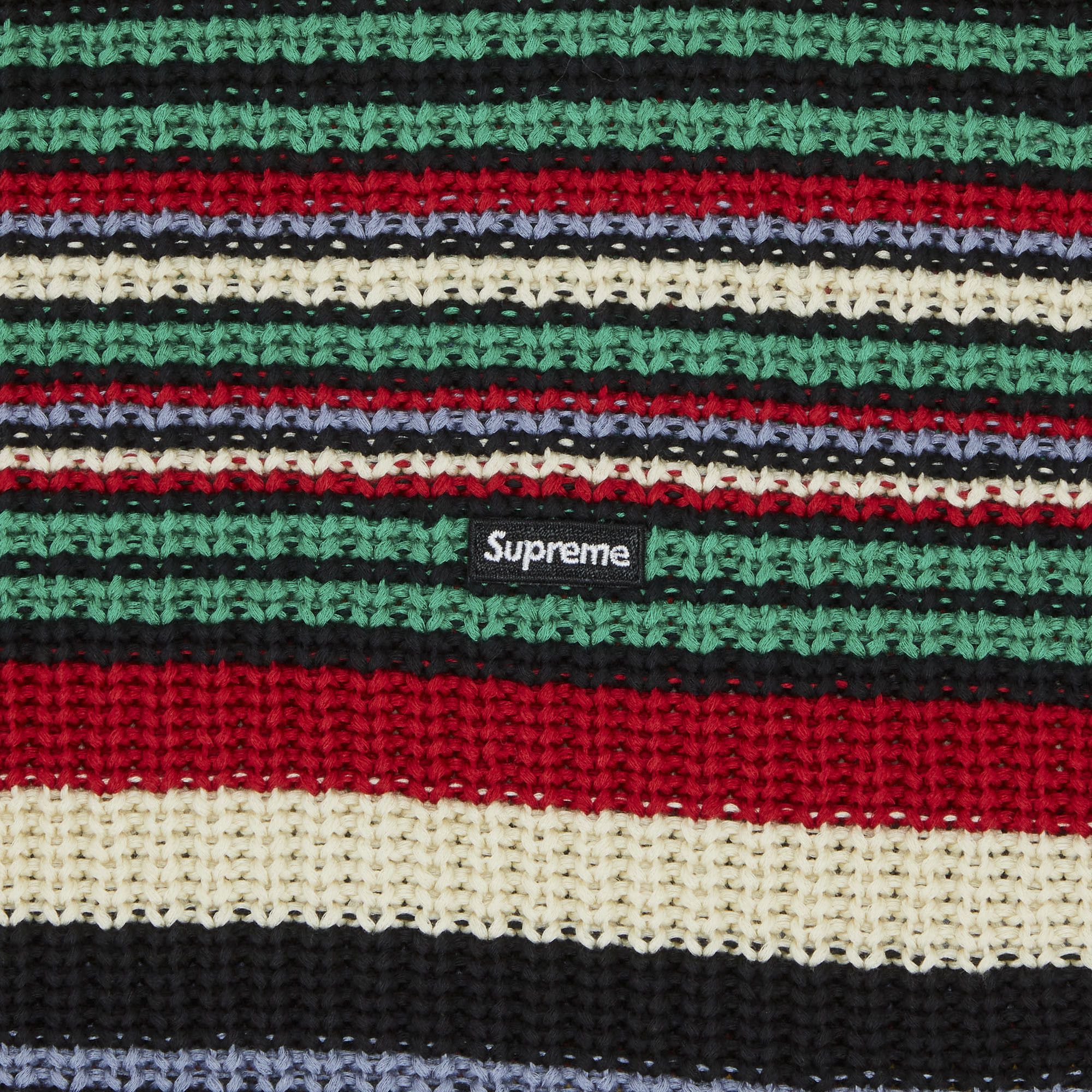 Buy Supreme Small Box Ribbed Sweater 'Multicolor' - FW23SK52