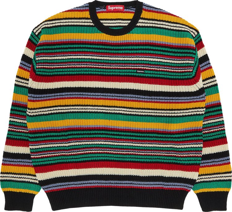 Supreme Small Box Ribbed Sweater 'Multicolor'