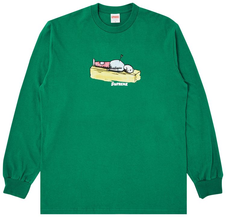 Supreme Neil Blender Arrow Long Sleeve Tee Light Pine