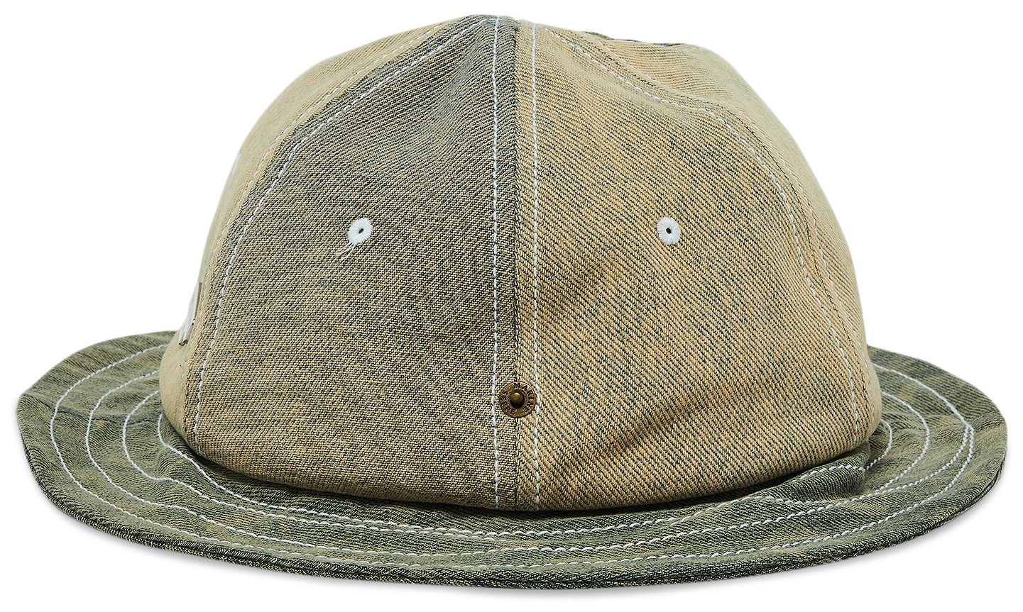 Regenerated Denim Moonogram Hat