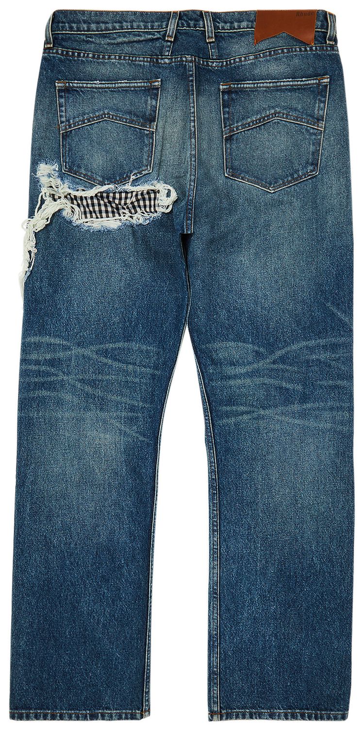 Rhude Boxer Denim Indigo