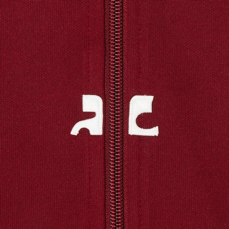 Courreges Tracksuit Interlock Jacket Red