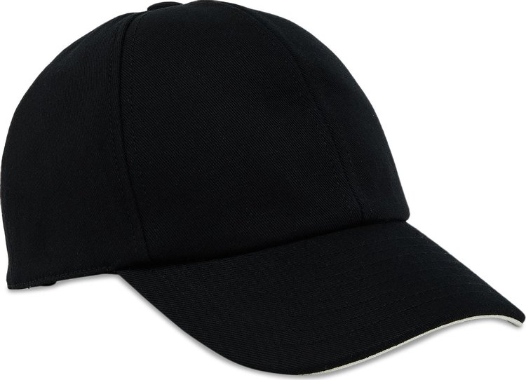 Courreges Signature Cap Black