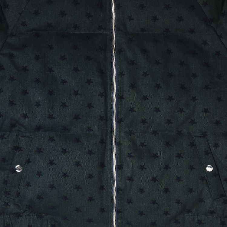 Advisory Board Crystals Denim Varsity Jacket Dark Indigo