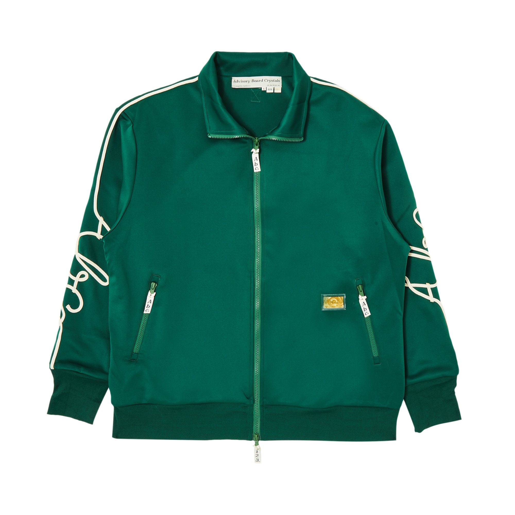 Buy Advisory Board Crystals Track Jacket 'Green' - ABC123FW23TJ