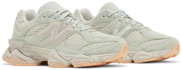 The Whitaker Group x New Balance 9060 Missing Pieces Pack   Silver Moss Green