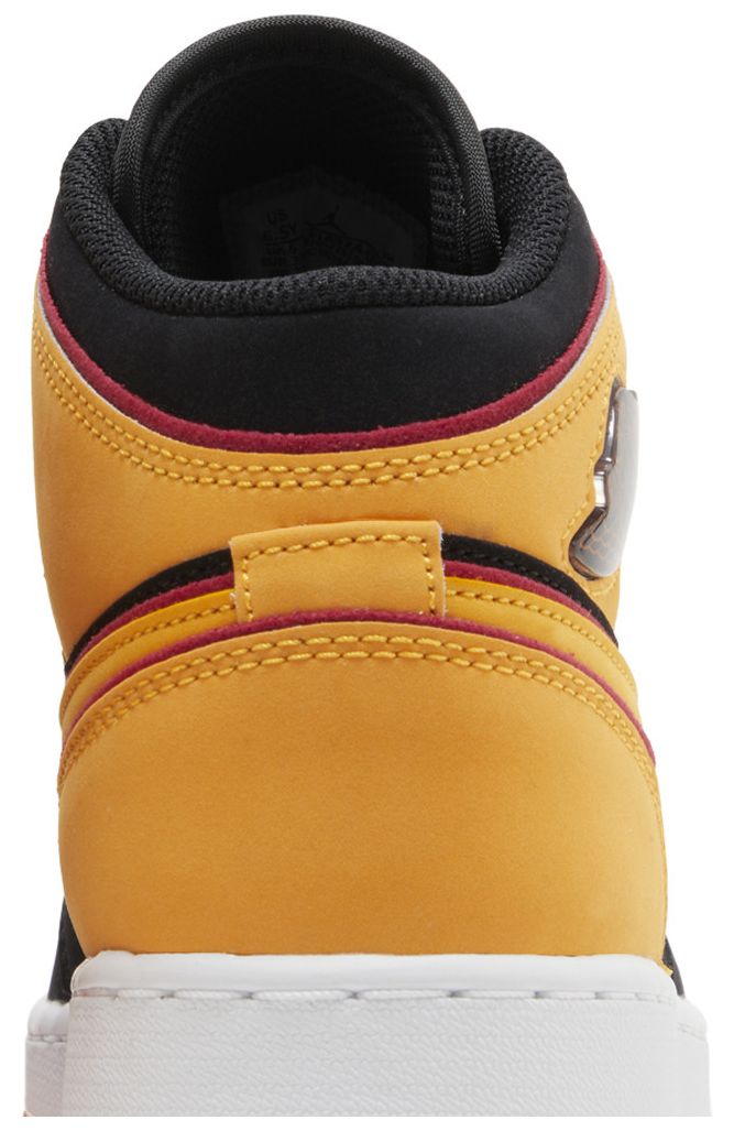 Air Jordan 1 Mid SE GS Vivid Orange