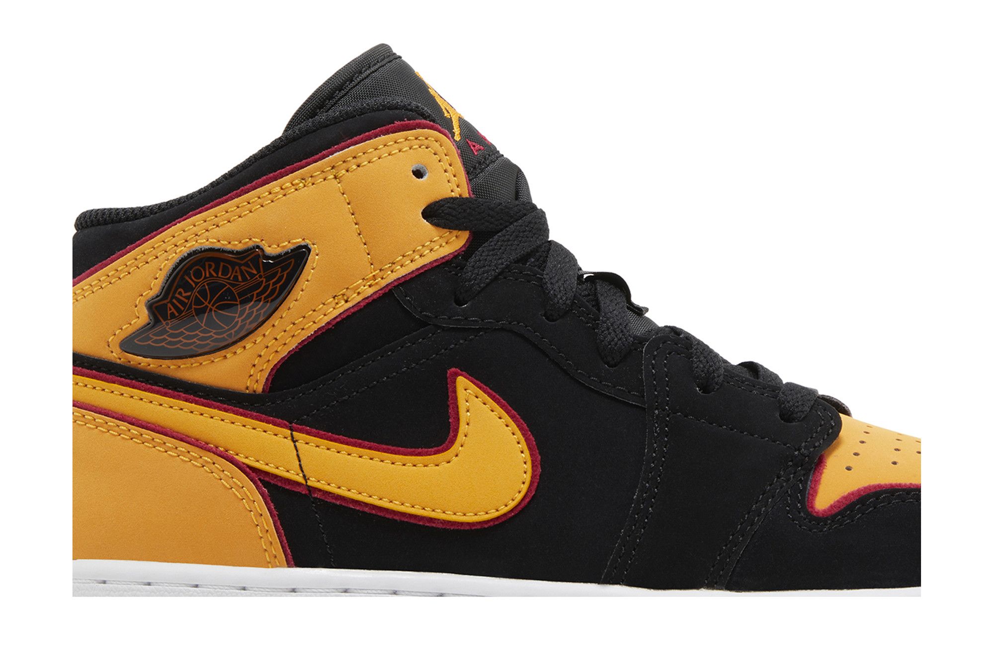 Black red and yellow jordan 1 clearance