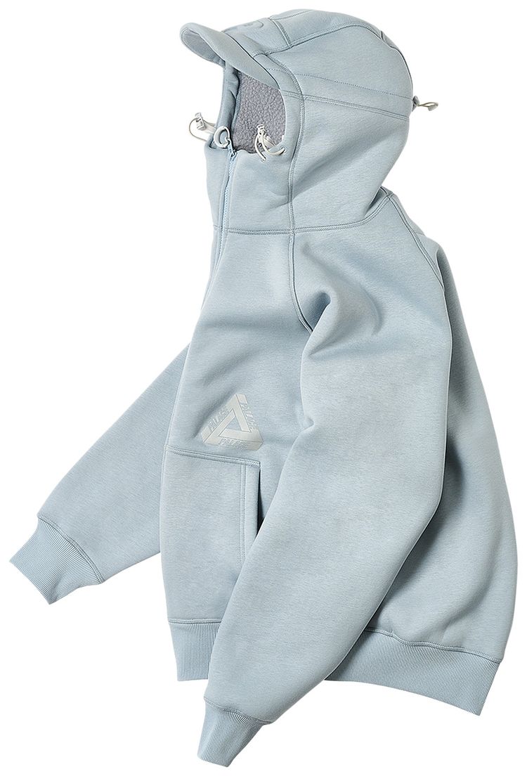 Palace Thermal Bonded Cap Hood Chill Blue